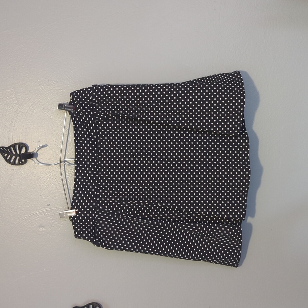 Donajo Black Polka Dot Athletic Shorts With Pockets Size 3 - Picture 9 of 9